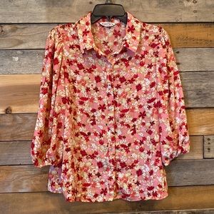 BOGO❗️Vintage floral shirt